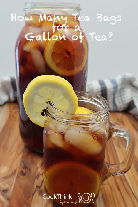 How Many Tea Bags to Make a Gallon of Iced Tea: And Why Do We Even Measure Tea in Bags?